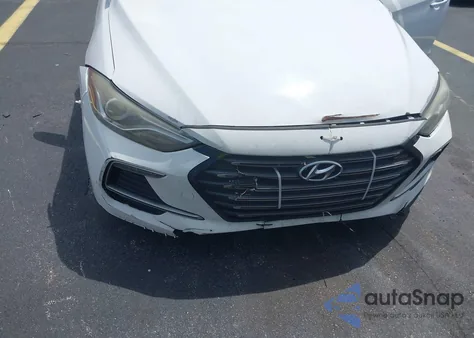 2018 Hyundai Elantra Sport из США, поврежденный, VIN KMHD04LB0JU483016